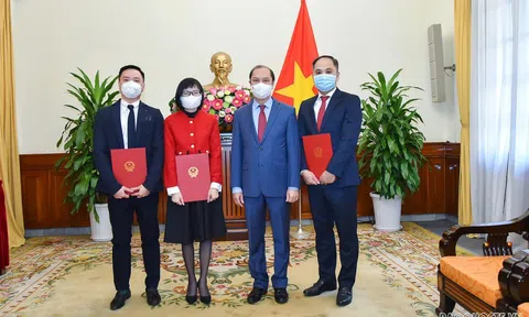 Bộ Ngoại giao điều động, bổ nhiệm cán bộ cấp Vụ