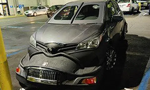 Toyota Yaris độ body phong cách kỳ dị, ai thấy cũng phì cười