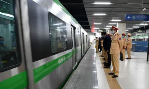 Sẽ bố trí các lực lượng 141,142 trên tuyến đường sắt đô thị Cát Linh - Hà Đông