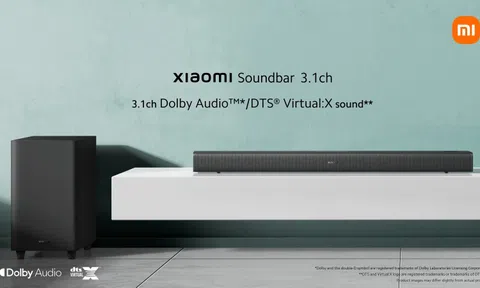 Xiaomi Soundbar 3.1ch ra mắt cho thị trường toàn cầu: công suất 430W, subwoofer không dây