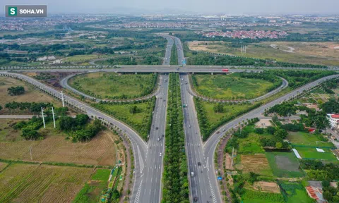 [ẢNH] Tuyến đường 6.700 tỷ hiện đại nhất Thủ đô, nối 'siêu dự án' 93.000 tỷ với nội thành