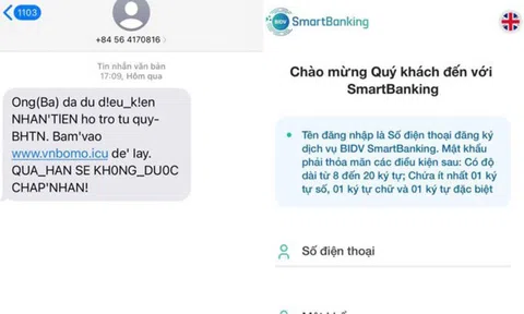 Bị lừa hơn 600 triệu đồng vì nhấp vào link lừa đảo trên điện thoại