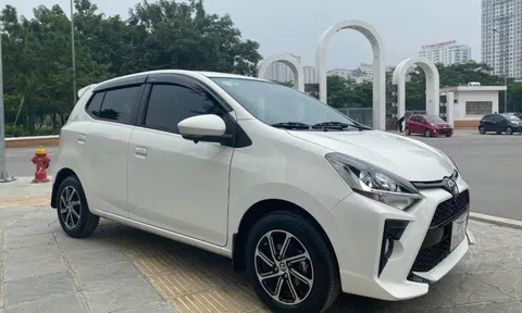 Toyota Wigo 2021 hiếm gặp trên sàn xe cũ