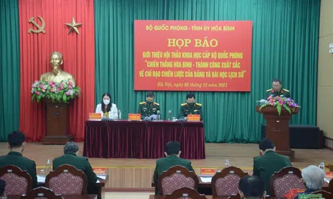 Hội thảo khoa học cấp Bộ Quốc phòng Chiến thắng Hòa Bình