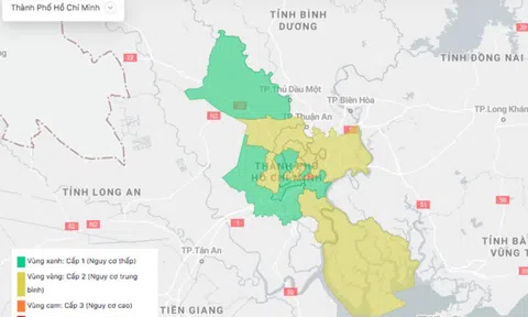 Một quận trung tâm ở TP HCM tăng cấp độ dịch