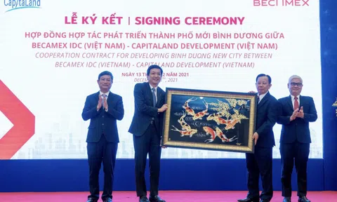 Becamex IDC hợp tác với CapitaLand phát triển TP mới Bình Dương