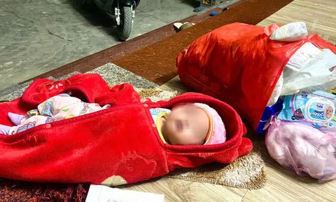 Bé trai 2 tháng tuổi bị bỏ rơi cùng lá thư của người mẹ