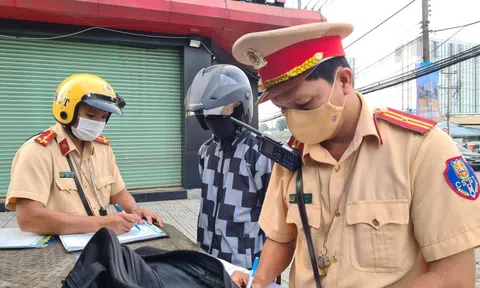 Bình Dương: CSGT ra quân đảm báo an toàn giao thông dịp Tết