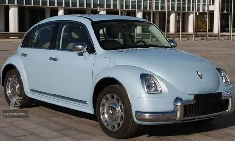 Lộ diện xe điện 'nhái' Volkswagen Beetle