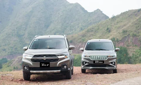 Xe gia đình cỡ nhỏ: Doanh số tăng mạnh, Suzuki XL7 bám sát Mitsubishi Xpander