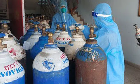 Bộ Y tế đề nghị tăng nguồn cung ô xy cho điều trị COVID-19