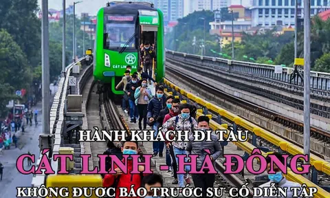 Tranh cãi việc tàu Cát Linh diễn tập sự cố không được báo trước: Khách bị bệnh tim sẽ sốc?