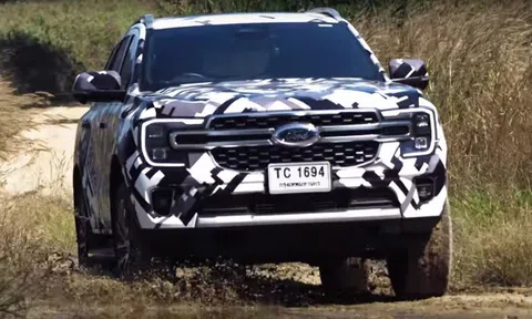 Ford Everest thiết kế giống Ranger 2022 sẽ là 'cơn sốt'