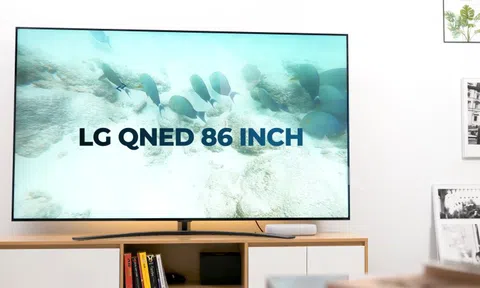 Video: Đập thùng TV 'SIÊU TO KHỔNG LỒ': LG QNED Mini LED 4K 86 inch