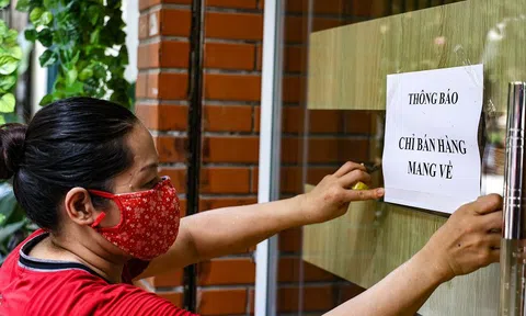 [NÓNG] Hà Nội: Quận Hai Bà Trưng dừng bán hàng ăn uống tại chỗ