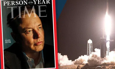 TIME vinh danh Elon Musk là 'Nhân vật của năm'