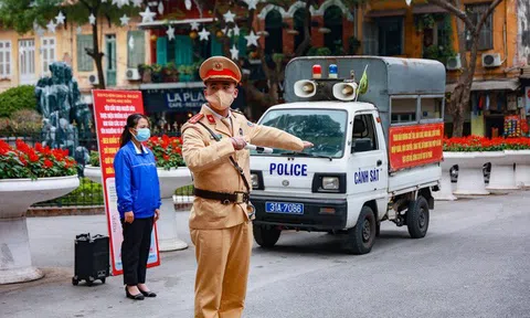 Hà Nội: Chi tiết 10 chốt cấm đường xung quanh Nhà thờ Lớn đêm Noel