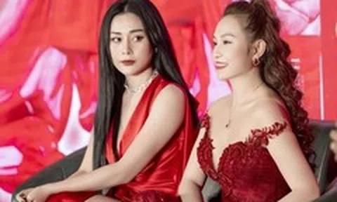 Phương Oanh đọ sắc bên vợ Tuấn Hưng