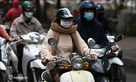 Hà Nội rét đậm chỉ 10 - 12 độ C, người dân "tê tái" đi làm sáng thứ Hai đầu tuần