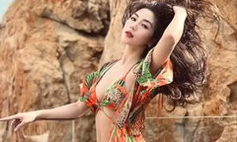 Hình thể nóng bỏng của mỹ nhân đẹp nhất 'Phố trong làng'