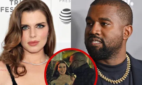 Kanye West lộ ảnh vui vẻ bên sao nữ kém 13 tuổi