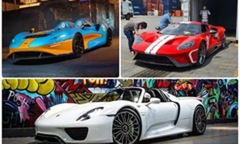 Bộ 3 siêu xe triệu đô về Việt Nam năm 2021