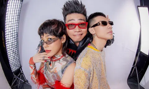 'Lão đại' Wowy diện trang phục sặc sỡ 'quẩy' cùng MCK