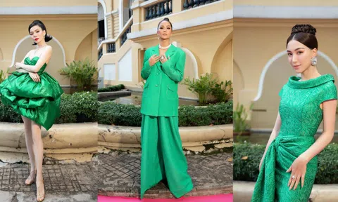 Lệ Quyên khoe dáng gợi cảm cùng H'Hen Niê, Hòa Minzy