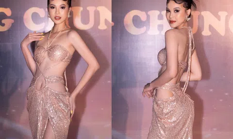 Hoa hậu châu Á Yến Trang 'đốt mắt' người nhìn với thiết kế hở bạo