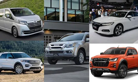 10 ô tô bán ít nhất Việt Nam năm 2021