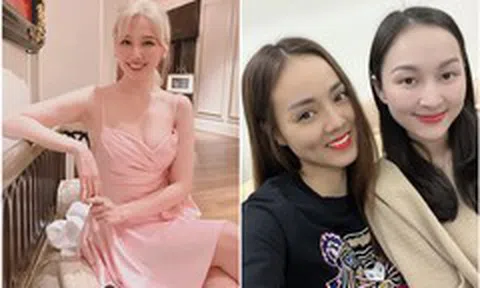 Hari Won khác lạ, vợ Công Lý đọ sắc với cháu gái