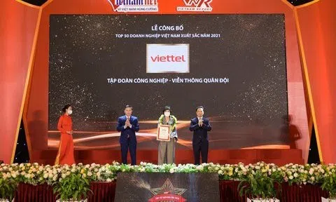 Viettel đứng đầu top 500 doanh nghiệp xuất sắc nhất Việt Nam