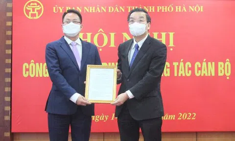 Hà Nội bổ nhiệm tân Phó giám đốc phụ trách Sở Thông tin và truyền thông