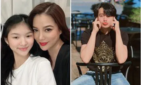 Trương Ngọc Ánh ôm con sau 6 tháng, Anh Dũng tạo dáng dễ thương