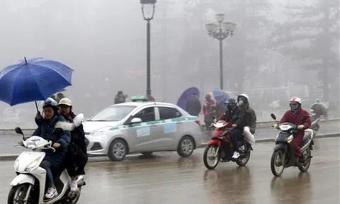 Đầu tuần miền Bắc trở mưa dầm gió rét giảm nhiệt sâu, có thể xuất hiện băng giá