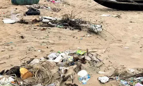 Lo rác thải tấn công bãi biển