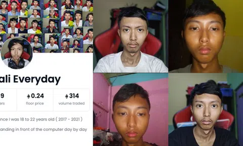 Nam sinh viên kiếm 24,3 tỷ đồng nhờ bán gần 1000 tấm ảnh selfie dưới dạng NFT
