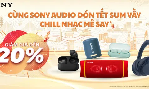 Cùng âm nhạc kết nối mê say mùa cuối năm với SONY