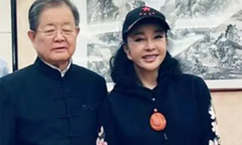 Lưu Hiểu Khánh xuất hiện bên chồng thứ 4 là đại gia đã 80 tuổi