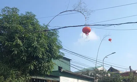 Dựng cây nêu, 3 người bị điện cao thế giật cháy sém người