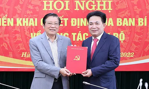 Ban Bí thư bổ nhiệm tân Phó Ban Nội chính Trung ương