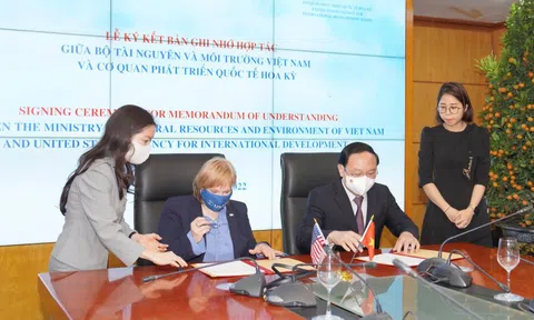 USAID và Bộ TN-MT tăng cường hợp tác trong lĩnh vực biến đổi khí hậu