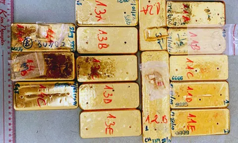 Chênh giá quá lớn với thế giới, vàng lậu nhiều lô lớn tuồn về Việt Nam