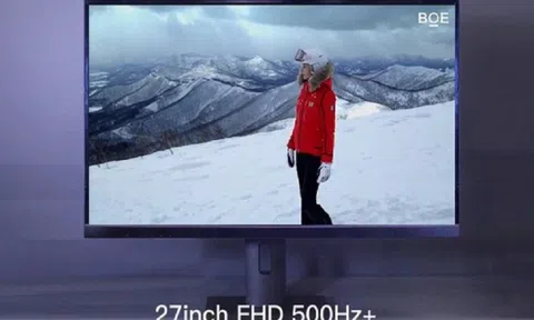 BOE trình làng màn hình với tần số quét nhanh nhất thế giới
