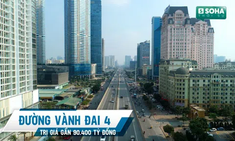 Dự kiến rót 90.400 tỷ làm đường Vành đai 4 vùng Thủ đô - tâm điểm giao thông tương lai