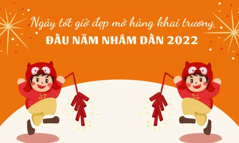 Có 2 ngày đẹp nhất để mở hàng đầu năm Nhâm Dần 2022