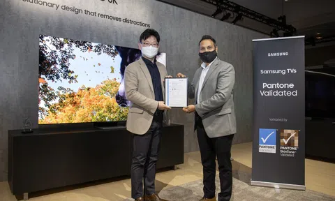 TV Samsung QLED và Lifestyle 2022 nhận chứng nhận An toàn, Dịu mắt và Chuẩn màu