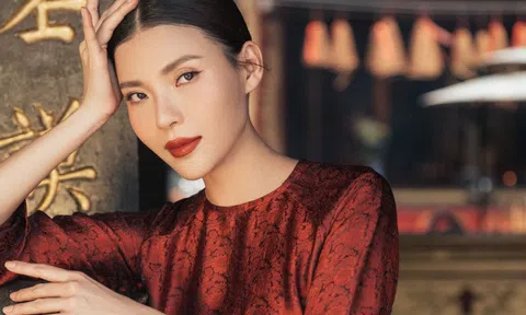 Thúy Diễm khoe dáng gợi cảm, tiết lộ mong ước của Lương Thế Thành