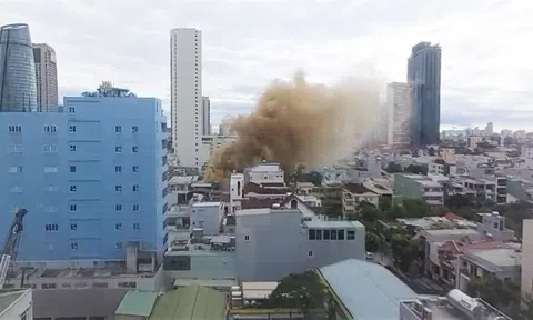 Cháy lớn tại nhà hàng buffet ở trung tâm Đà Nẵng