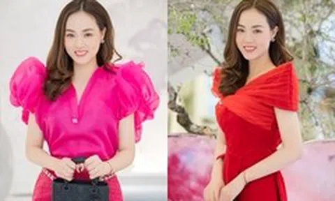 Vợ trẻ NSND Công Lý xinh tươi ngày Tết